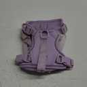 Petmolico Dog Harness for Small Dogs, Cute Harness Vest with Two Leash Clips and Soft Handle, Reflective Easy Walk Puppy Vest - Light Purple, Small