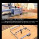 Creality 72000mW Output Power Laser Engraver, Falcon Pro 10W with Air Assist Laser Engraving Machine, CNC Machine Laser Engraver for Wood and Metal, Paper, Acrylic, Leather