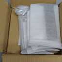 6 Pack Heavy Duty Shelf Brackets 6 inch, Floating Shelf Brackets(1/5-Thick), L-Shaped Wall Shelf Bracket Hidden & Decorative Shelf Bracket Black