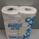 Amazon Brand - Presto! 2-Ply Ultra-Soft Toilet Paper, Septic-Safe, 24 Family Mega Rolls = 120 Regular Rolls, 308 Sheets, Unscented, Pack of 4