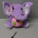 Aitbay Plush Elephant Music Baby Toys 0 3 6 9 12 Months, Cute Stuffed Aminal Light Up Baby Toys Newborn Baby Musical Toys for Infant Babies Boys & Girls Toddlers 0 to 36 Months (Purple)