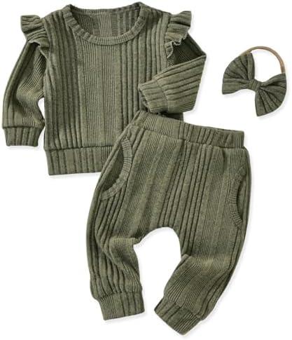 Aalizzwell Infant Baby Girl Fall Winter Outfit  12-18 Months