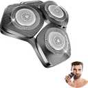 SH71/50 Shaving Heads Compatible with Philips Shavers Series S5000 (S5XXX),S7000 (S7XXX) for RQ12/70, RQ12/60, SH60/70, and SH70/70 (Grey)