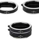 JJC Z Mount Auto Focus Macro Extension Tube Ring Set for Nikon ZR Z5II Z6III Z50 II Z50II Zf Z8 Z9 Zfc Z6 III II Z6II Z7II Mirrorless Camera & Nikon Z Mount Lens, Great Tool for Macro Photography