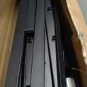 25 Inch High King Bed Frame with Rounded Corner Legs, Sturdy Mattress Foundation, Heavy Duty Metal King Size Platform No Box Spring Needed, Noise Free, Easy Assembly, Black