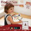 2 x Christmas Watercolor Paint Set  Watercolor Workbook, 12-Color Paint Palette Included, Spiral Bound Art Journal for Beginners, Adults, Painting Practice & Gifts (Birdsong and flowers)