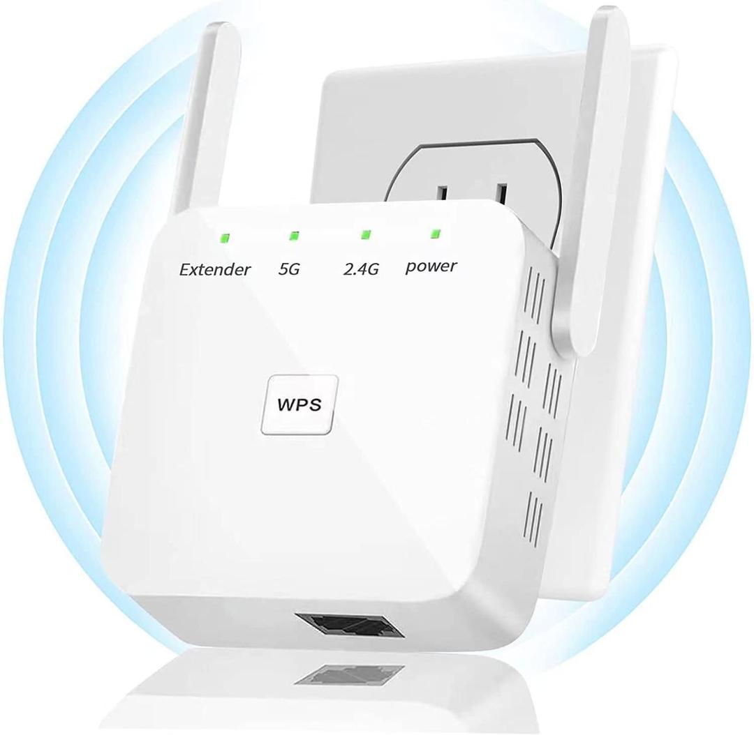WiFi Extender, 2024 Fastest WiFi Booster WiFi Extenders Signal Booster for Home, Internet Booster WiFi Repeater Covers Up to 10,000 Sq.ft and 50+ DevicesWhite