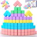 45pcs Magnetic Blocks for Kids Ages 3-5,Magnetic Building Blocks for Toddlers Girl Toys,Creative Sensory Toys 1-3 Magnet Cubes Toys Gifts for 3 4 5 6 7 8 Year Old Boys & Girls Valentines Day Toy