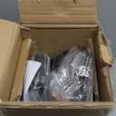 Fondiiz 6 Ways Track Lighting, Rotatable Heads Tracks Light, Track Lightings Fixtures Ceiling with Foldable Arms, Modern Black Tracks Light for Kitchen, Living Room, Hallway(Bulbs Not Included), Black