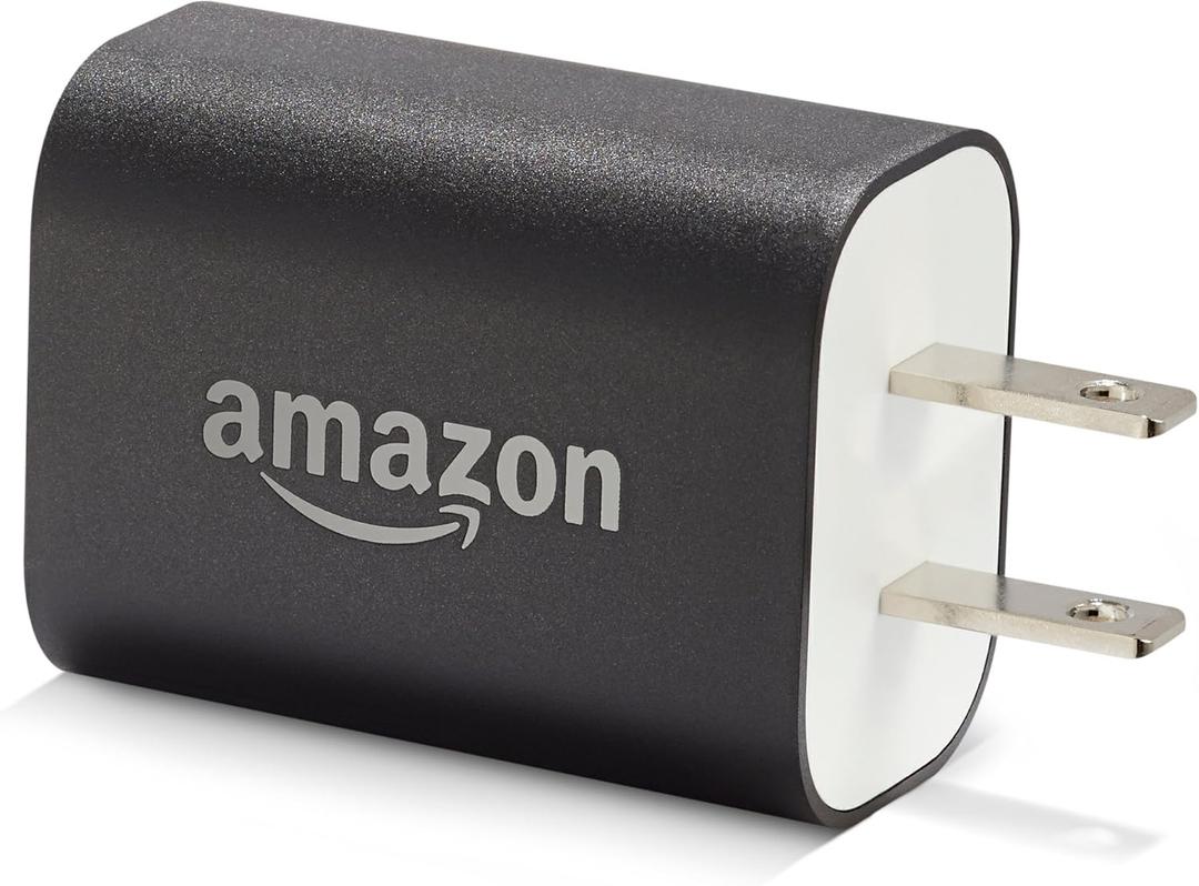 9W Official OEM USB Charger and Power Adapter for Fire Tablets, Kindle eReaders, and Echo Dot