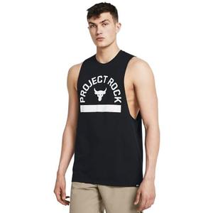 Under Armour Men's Project Rock Payoff Graphic Sleeveless T Shirt, Large