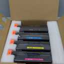 206X Toner Cartridges 4 Pack High Yield (with Chip) Compatible Replacement for HP 206X 206A for Color Laserjet Pro MFP M283fdw M283cdw M283fdn M282nw Pro M255dw M255nw M283 M255 Printer W2110X W2110A