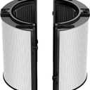 Bagean 360 Combi Glass HEPA Filters Compatible with Dyson Air Purifier Filter TP07 HP07 TP10 HP10 Pure Cool Hot Fan Dyson Filter Replacement - H13 True HEPA and Carbon Purifies 99.98% Particles (1-Pk)