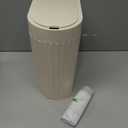 ELPHECO 2 Gallon Sensor Trash Can - IPX5 Waterproof Motion Sensor Trash Can, Automatic Bathroom Trash Bin, Slim Garbage Can for Bathroom, Office, Bedroom, Living Room, Beige