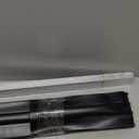 Gaahing Heavy Duty Garage Door Bottom Seal Strip with Pre-drilled Aluminum Track Retainer Base Kit, Universal Weather Stripping Combination, Impact Buffer Sealing Weatherstrip (16.4FT, Black)