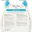 Aveeno Baby Daily Care Gift Set with Oat Extract & Prebiotic Oat, Contains Daily Moisturizing Body Lotion & Gentle 2-in-1 Baby Bath Wash & Shampoo, Hypoallergenic & Paraben-Free, Two Pack
