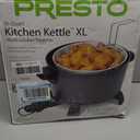 Presto 06009 10-Quart Kitchen Kettle XL Multi-Cooker, Steamer and Deep Fryer, Black