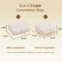 Closet Storage Bags 8 Pack, Soft Small Space Saver Organizer