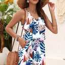 MISFAY Womens Summer Loose V Neck Spaghetti Strap Short Jumpsuit Rompers 2026 (L)