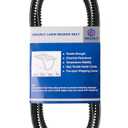 1/2 x 51'' Pump Drive Belt 603907 607400 for Hustler Raptor, Raptor Limited, Raptor SD, Raptor SDX Mowers, Lawn Mower Cogged Drive Belt Replaces OEM 607400 603907