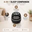 Portable Bluetooth Speaker with White Noise Machine, LED Color Lights, Aromatherapy Diffuser, Sleep Sound Machine for Sleep, Yoga, Home, Office & Bedroom, Gift for Women, Men, Kids & Friends