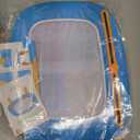 Kikidex Magnetic Drawing Board, Toddler Girl Toys for 1-2 Year Old, Doodle Board Pad Learning and Educational Toys for 1 2 3 Year Old Baby Kids Birthday Gift(Light Blue)