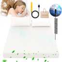 Grounding Sheet, 90% Organic Cotton+10% Pure Silver Organic Fitted Grounded Sheet for Improved Sleep, Earth Connecting Bedding - Healthy Sleep Therapy (White, (78.1 * 80 * 15 in))
