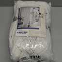 108 Inch Pinch Pleated Linen Curtains for Living Room Thick Flax Pleated Memory Light Filtering Semi Sheer Curtains with Pleated Hooks Back Tab for Track System Cream Ivory Pinch Pleat Window Drapes (Natural)