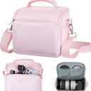 K&F CONCEPT Camera Sling Bag Small Crossbody Camera Case DSLR/SLR/Cute Compact Shoulder Photography Bags for Photographers