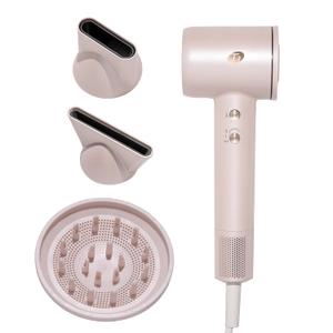 T3 LuxeDry High-Performance Hair Dryer Set with Drying Concentrator, Styling Concentrator & Diffuser Attachments |Fast, Powerful Drying & Styling |for All Hair Types
