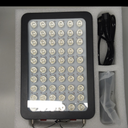 BestQool Red Light Therapy, Dual Chip Clinical Grade LED Device with Near-Infrared Light 660nm 850nm High Power Panel, Ideal for Body, Face, Recovery, Improve Sleep, Skin Health, 105W (Black 60)