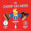 Chomp'ems Naturally Delicious Bully Sticks - Long Lasting No Hide Dog Chews - No Artificial Flavors, Colors, Or Preservatives - Protein Rich Alternative to Rawhide, 8 Oz. (EXP 05/16/26)