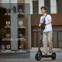 NAVEE GT3 Series Electric Scooter, 20/25 MPH Top Speed, 30 Miles Max Range, 1000W/1350W Motor with Dual Suspension, 10" Tires All Terrain, Heavy Duty, Foldable for Adults Teens 
