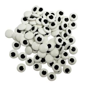 6 x Christmas Candy Eyeballs Eyes Cake Cupcake Toppers Cookie Decorations Sweet Edible Candy For Christmas Cake Cupcakes Decoration (Cute)