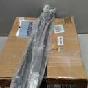 Console Table with Oulets and USB Ports, 55.1" Sofa Table Behind Couch, Industrial Long Skinny Stand for Hallway, Living Room, Bedroom, 6.5 Feet Power Cord, Rustic Brown