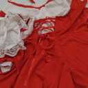 Avidlove Sexy Maid Lingerie - Women's Maid Costume for Halloween (X-Large, Red)