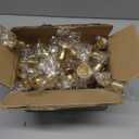 SylvaCraft Brass Gold Candle Holders Rustproof Taper Candlestick Holders for Holiday Party Table Centerpiece Wedding Fireplace Mantel Housewarming Gift(10 Sets(30 Pcs))