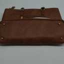 LOVEVOOK Laptop Bag for Women,15.6 Inch Laptop Tote Bag for Women,Vintage Leather Work Tote Bags Computer Business Teacher Bag,Waterproof Office Briefcase (Retro Brown)