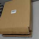 Clear Acrylic Single Pocket, Plastic Hanging Wall Mount File Holder for Office Home (Gray, 6 Pack)