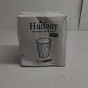 Dispoable Coffee Cups 16 oz 90 Pack, Heavy Duty Paper Coffee Cups 16 oz Insulated Hot Paper Cup for Hot Chocolate, Tea, Office, Wedding, White