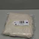 DecorUhome Spring Throw Pillow Covers 16x16 Inch Set of 2, Soft Plush Faux Fur Wool Beige Couch Pillow Covers, Decorative Neutral Pillow Cases for Bed Sofa Living Room Home Decor