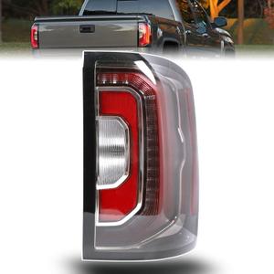 Tail Lights Assembly Compatible With 2016 2017 2018 GMC Sierra 1500 Denali Right Passenger Side LED Lens Rear brake Tail Lights # 84365931 84233588