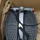 Niceday Steppers for Exercise, Mini Stair Stepper with Resistance Bands at Home Workout Equipment with 300LBS Loading Capacity, Hydraulic Fitness Stepper with LCD Monitor