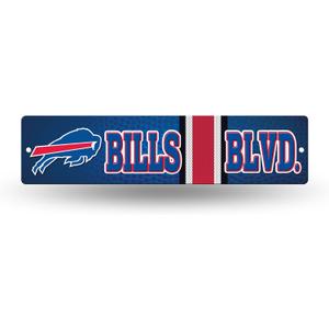 Rico Industries NFL Plastic Street Sign Plastic 4" x 16" Street Sign (Team Color)