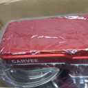 Garvee 7.5 QT Professional Electric Stand Mixer - 660W 10-Speed Kitchen Mixer with Stainless Steel Bowl, LED Light, and Dishwasher-Safe Accessories - Red