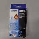 EPSON 312 Claria Photo HD Ink High Capacity Cyan Cartridge (T312XL220-S) Works with Expression XP-850, 8600, 8700, 15000
