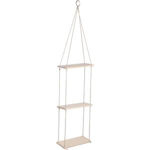2/3 Tier Outdoor Hanging Shelves for Wall, Wall Hanging Storage Rack Floating Organizer Plant Stand Rack for Home Kitchen Garden(3 Layers)