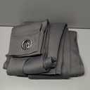 NICETOWN Blackout Curtains Panels for Bedroom - 3 Pass Microfiber Noise Reducing Thermal Insulated Solid Ring Top Blackout Window Drapes (2 Panels, 55 x 78 Inch, Gray) (Grey)