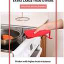 Joyhalo 6 Pack Pot Holders for Kitchen,Cotton Oven Holder with Great Heat Resistance,Non Slip Hot Pads for Kitchen Clearance,Red
