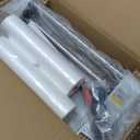 350mm Laminator Machine with Two Rolls of Laminating Film, V350 Hot Cold Roll Laminator, Single/Double Sided Thermal for Paper Card Wood Veneer PVC Foil, Digital Display, Safety Protection